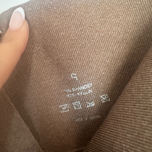 NVGTN Cocoa Contour Seamless Leggings – Size S - Picture 7 of 7